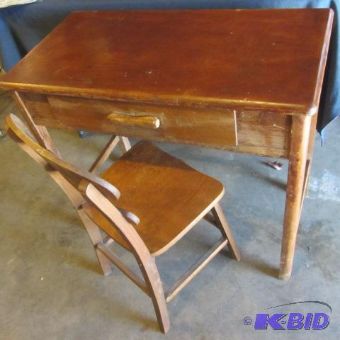 Childs Desk, Chair