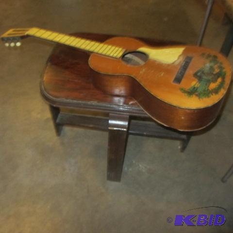 Table, 6 String Guitar