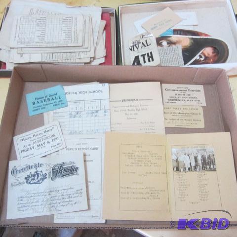 Hinckley School Ephemera