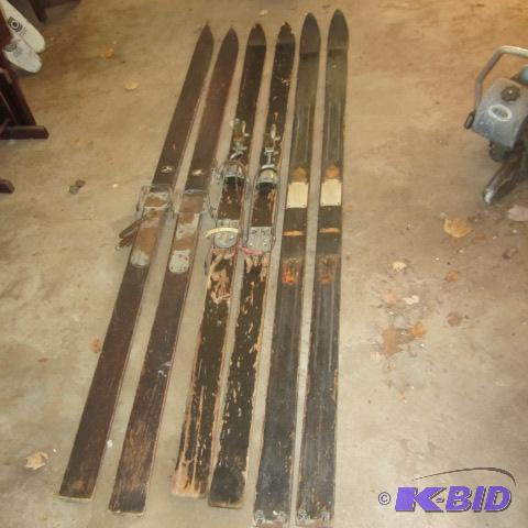 Wooden Skis