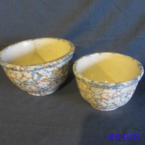 Spongeware Bowls