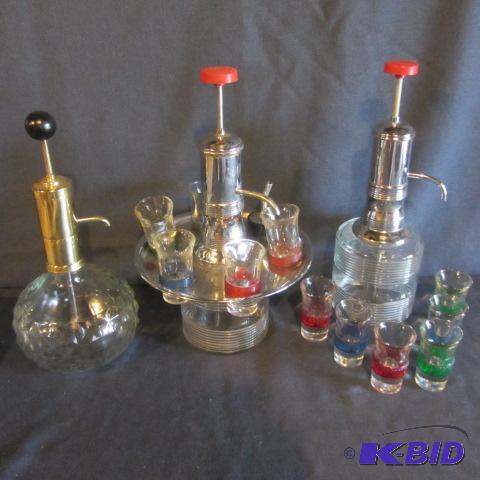 Vintage Liquor Dispensers