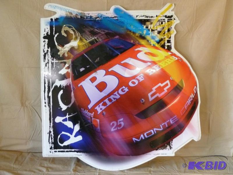 Large Bud &quot King Of Beers &quot racing ...