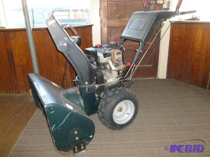 Large Craftsman 30&quot Duel Stage Snow Blow...
