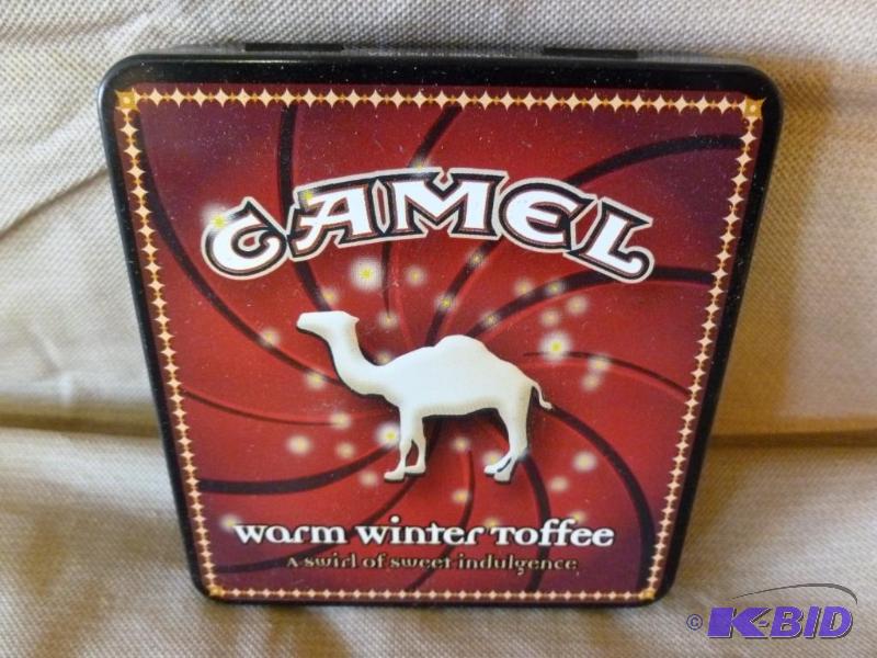 Collectible Camel metal cigarette container.&...