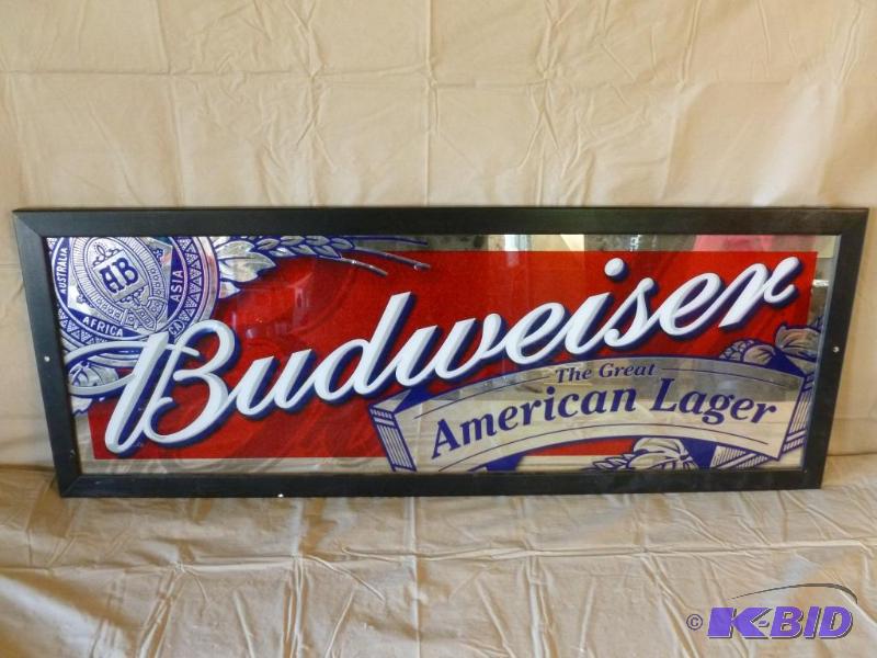 Large Budweiser &quot The Great American Lag...
