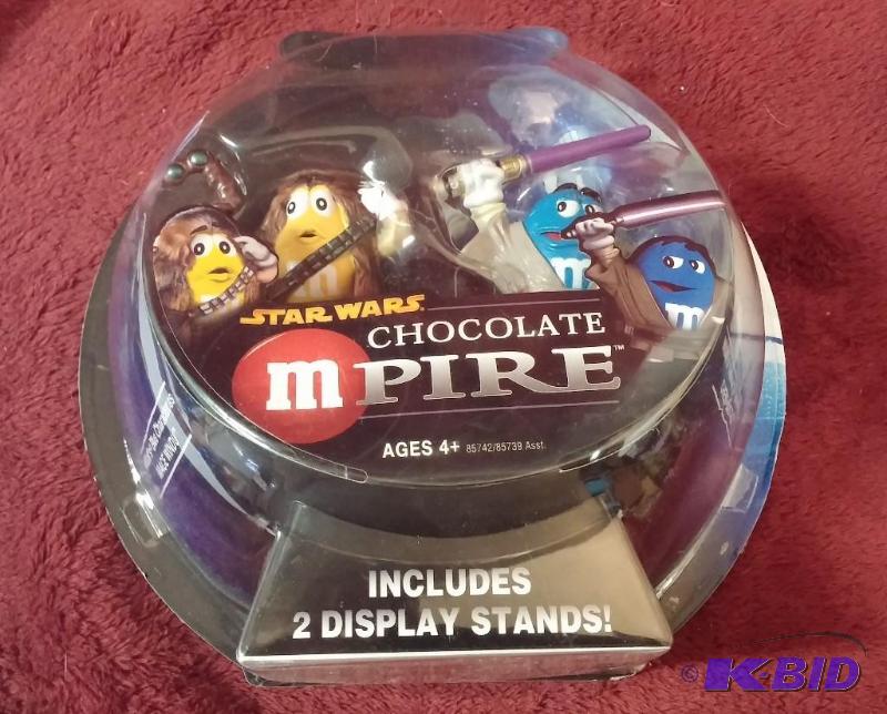 STAR WARS CHOCOLATE MPIRE FIGURES WITH CHEWBA...