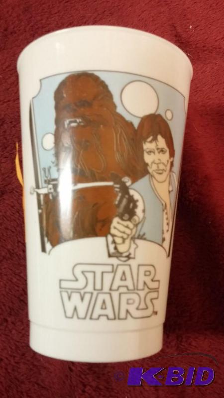 VINTAGE COCA-COLA PLASTIC CUP FEATURING HAN S...