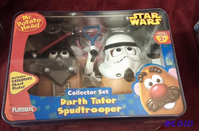 STAR WARS MR POTATO HEAD COLLECTOR SET TIN WI...