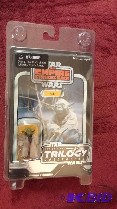 STAR WARS TRILOGY COLLECTION YODA NEVER BEEN ...