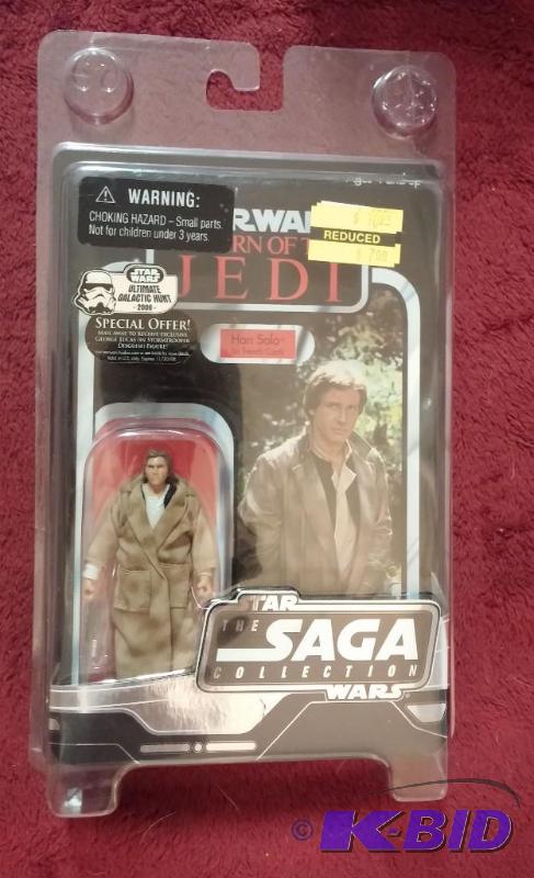 STAR WARS SAGA COLLECTION HAN SOLO IN ENDOR T...