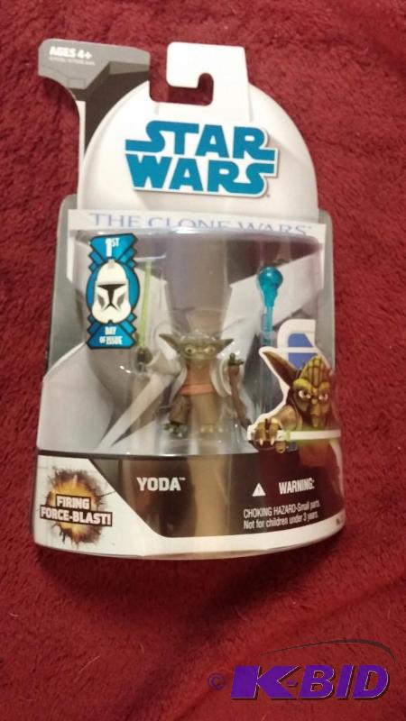 STAR WARS THE CLONE WARS YODA 1ST DAY ISSUE F...