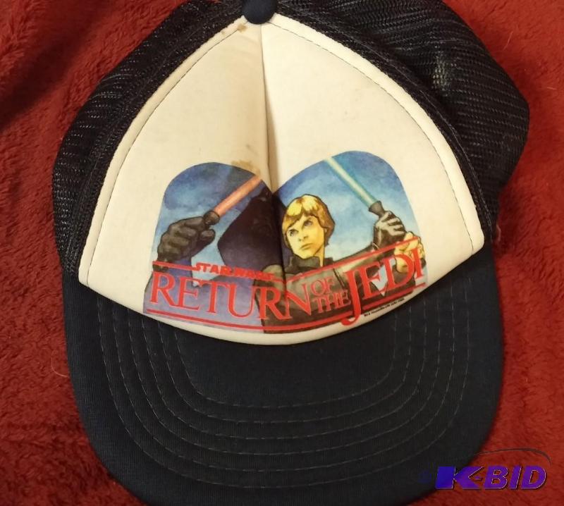 VINTAGE RETURN OF THE JEDI HAT THIS WAS A HI-...