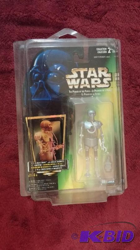 STAR WARS 2-1B MEDIC DROID ON TRI LINGUAL CAR...