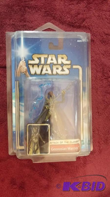 STAR WARS GEONOSIAN WARRIOR FIGURE NEVER BEEN...