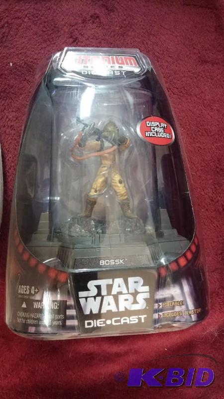 STAR WARS TITANIUM SERIES BOSSK NEVER BEEN OP...