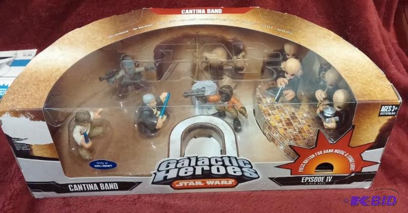 STAR WARS GALACTIC HEROES CANTINA BAND DIARAM...