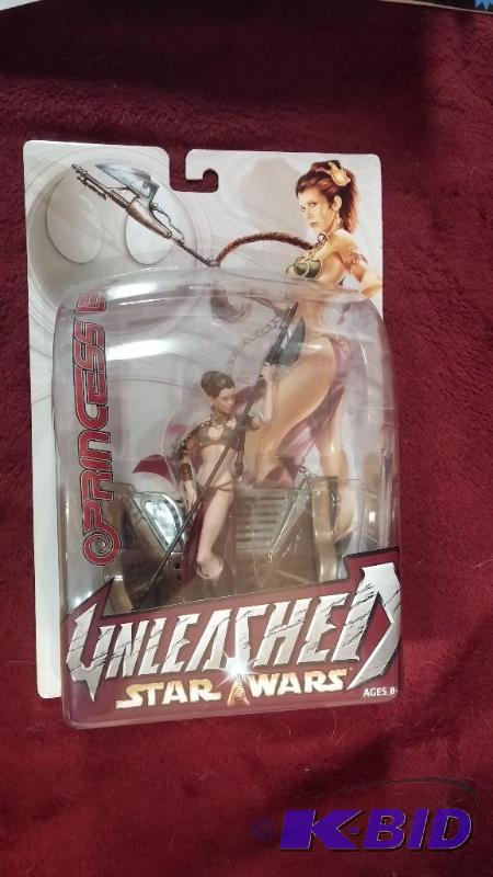 STAR WARS UNLEASHED PRINCESS LEIA SLAVE GIRL....
