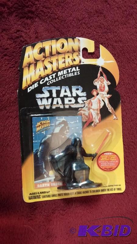 ACTION MASTERS DARTH VADER DIE CAST FIGURE. N...