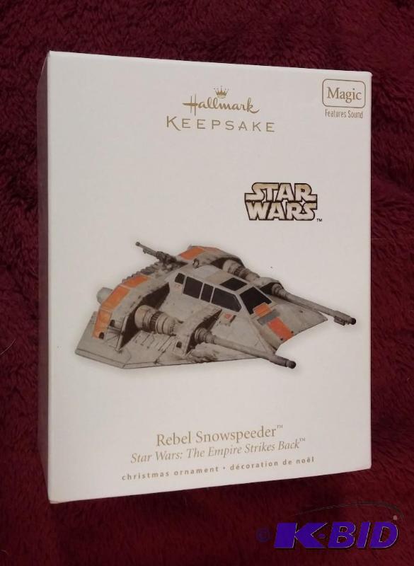 HALLMARK ORNAMENT 2010 REBEL SNOWSPEEDER. NEV...