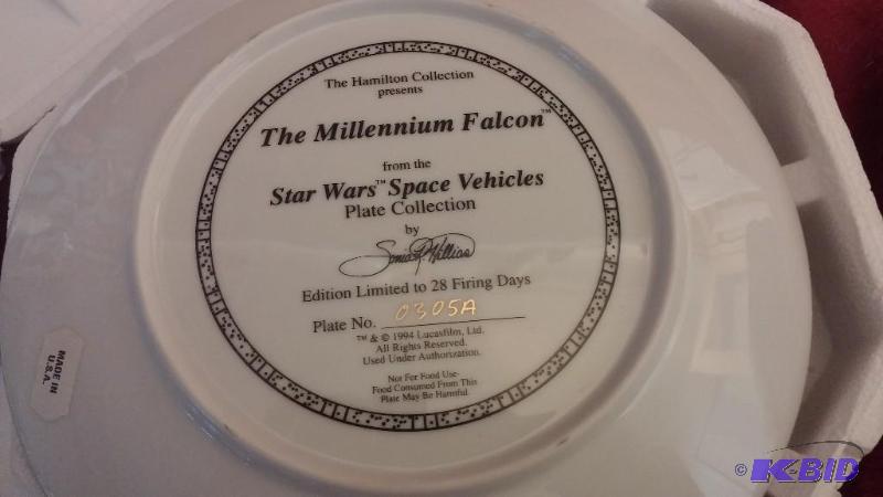 star wars plate collection