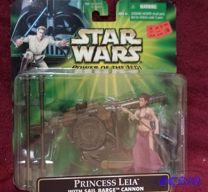STAR WARS PRINCESS LEIA WITH SAIL BARGE CANNO...