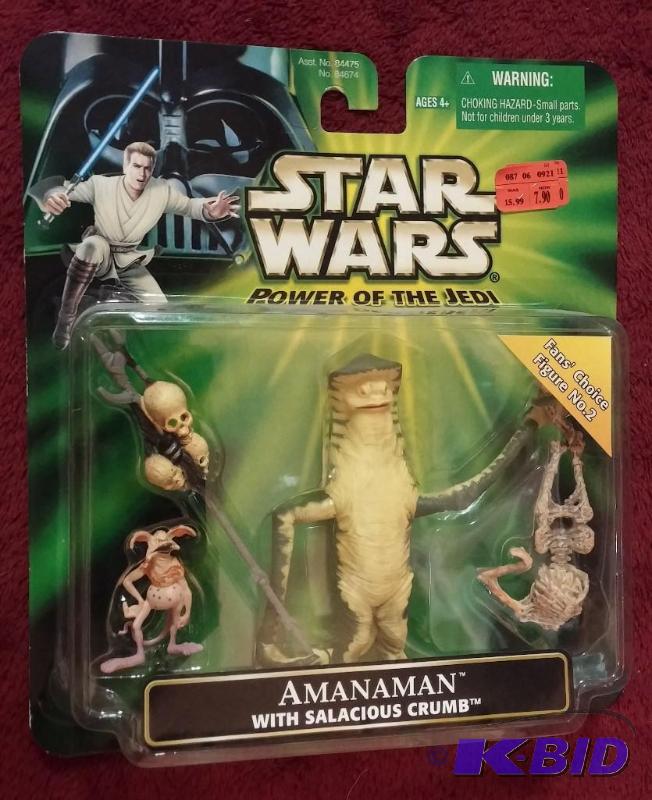 STAR WARS AMANAMAN WITH SALACIOUS CRUMB NEVER...