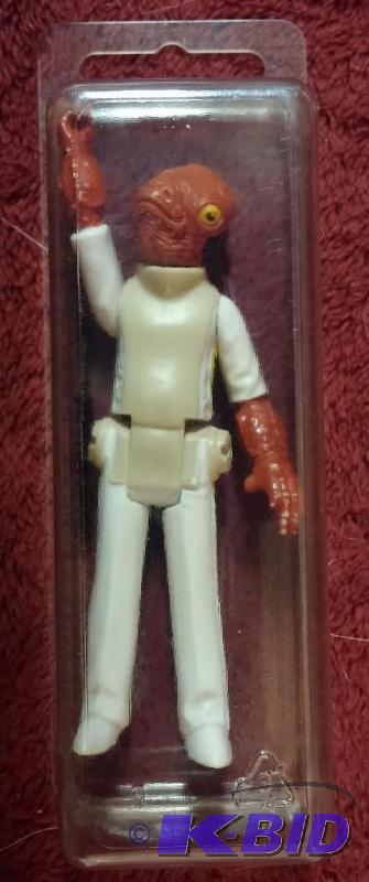 VINTAGE ADMIRAL ACKBAR FIGURE LOOSE COMPLETE...