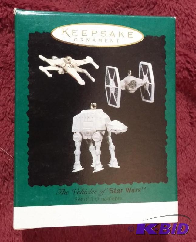 HALLMARK ORNAMENT 1996 THE VEHICLES OF STAR W...