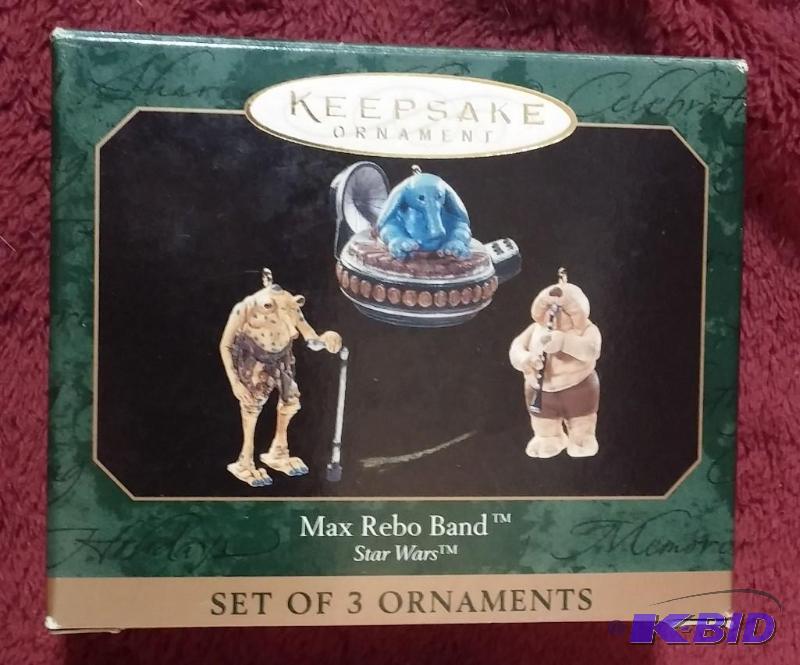 HALLMARK ORNAMENT 1999 MAX REBO BAND NEVER BE...