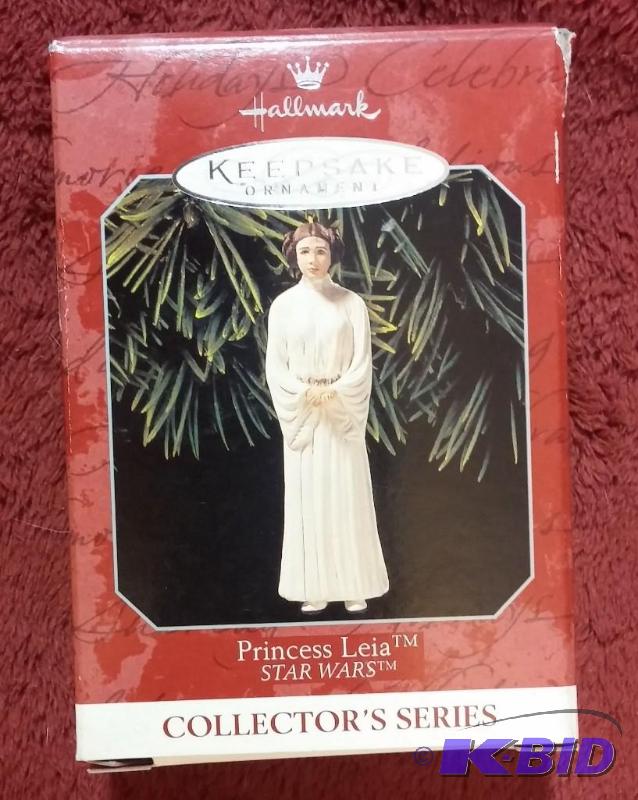 HALLMARK ORNAMENT 1998 PRINCESS LEIA NEVER BE...