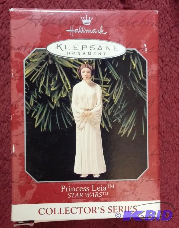 HALLMARK ORNAMENT 1998 PRINCESS LEIA NEVER BE...