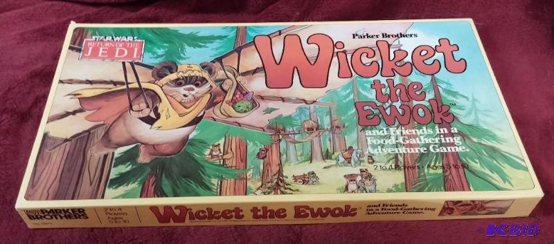 VINTAGE PARKER BROTHERS BOARD GAME WICKET THE...