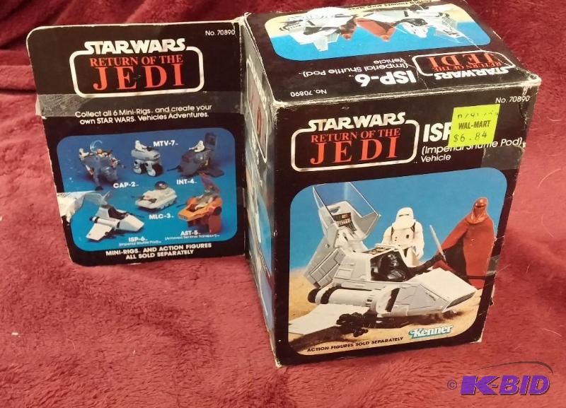 VINTAGE RETURN OF THE JEDI ISP-6 COMES WITH O...