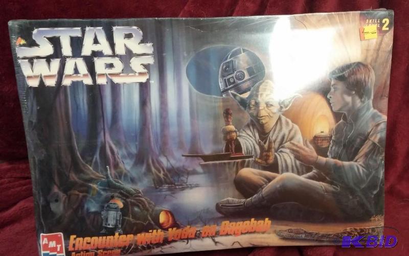 ENCOUNTER WITH YODA ON DAGOBAH ACTION SCENE M...