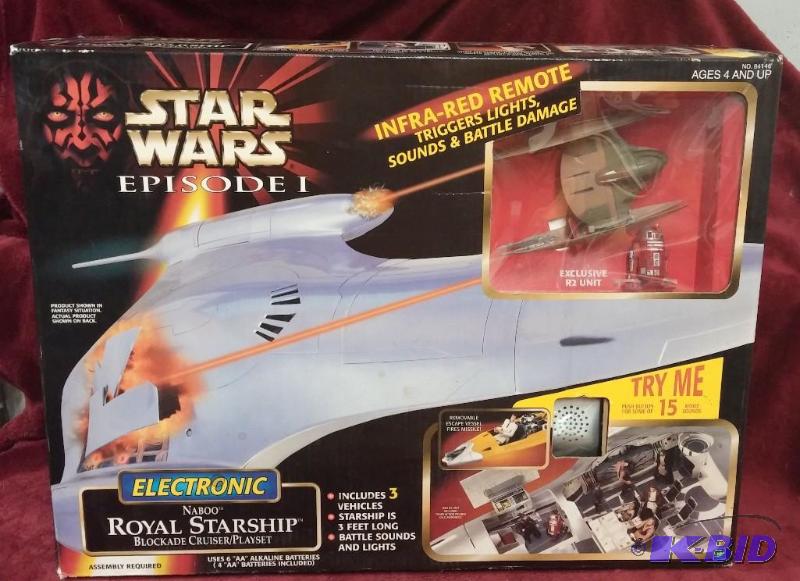 NABOO ROYAL STARSHIP. FROM STAR WARS EPISODE ...