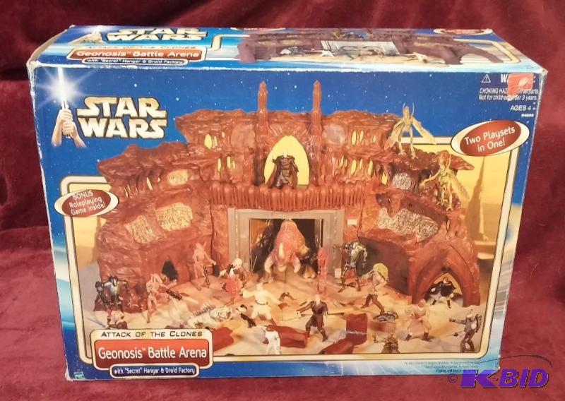 STAR WARS ATTACK OF THE CLONES GEONOSIS BATTL...