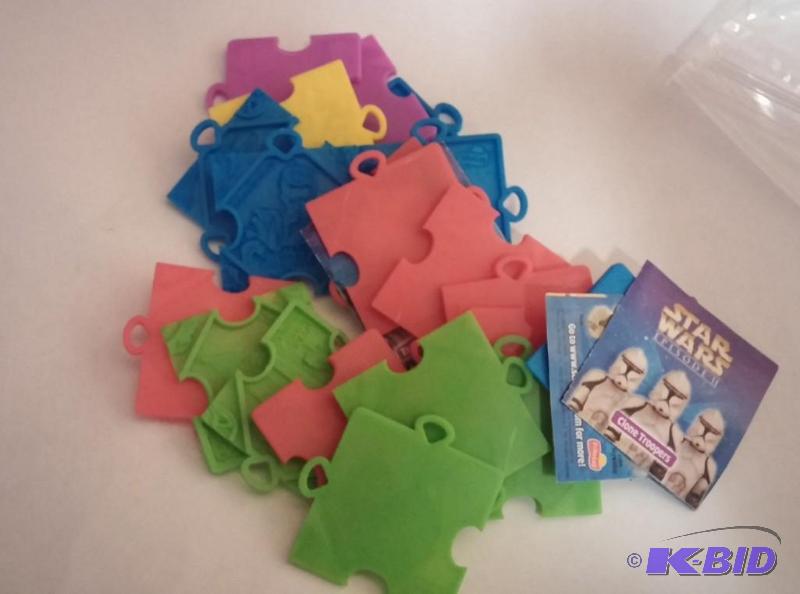 FRITO LAY 3D STAR PICS PUZZLE PIECES 20 TOTAL...