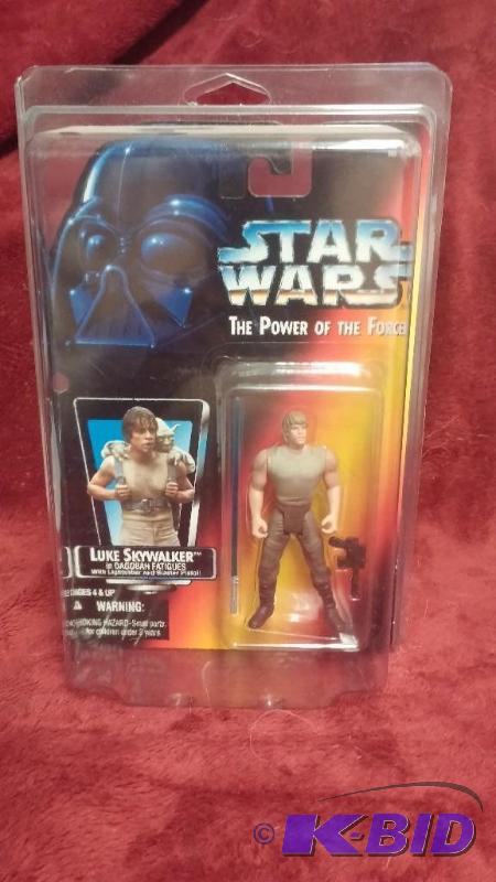 LUKE SKYWALKER DAGOBAH WITH LONG SABER. NEVER...