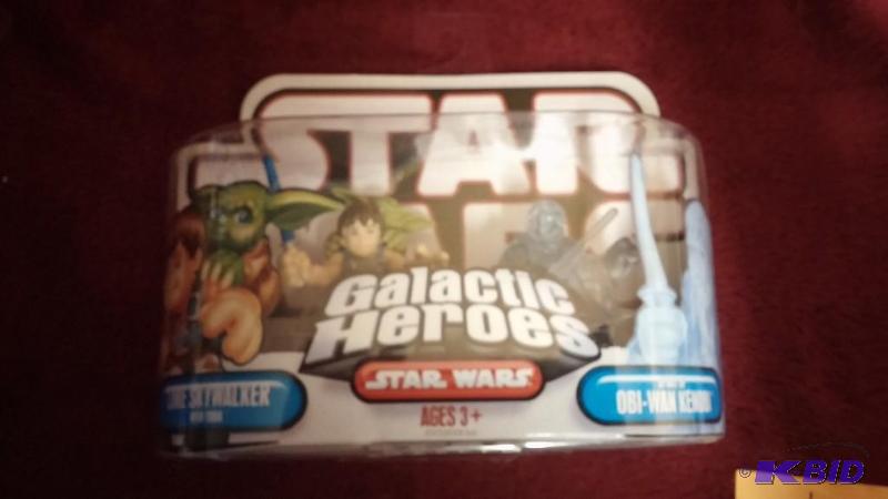 STAR WARS GALATIC HEROES LUKEYODA AND SPIRIT...