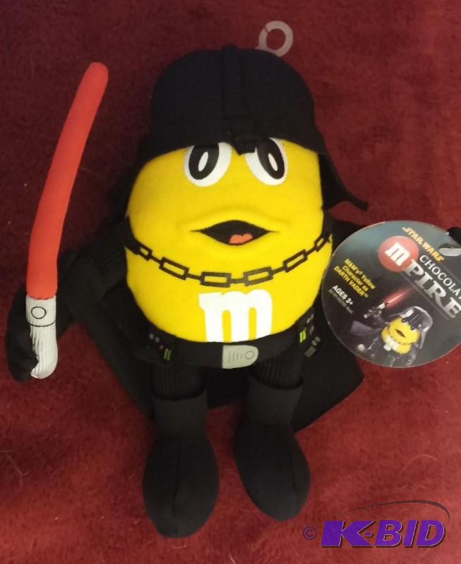 STAR WARS CHOCOLATE MPIRE YELLOW AS DARTH VAD...