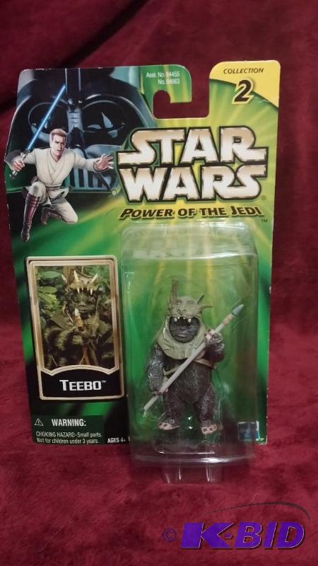 TEEBO THE EWOK NEVER BEEN OPENED...
