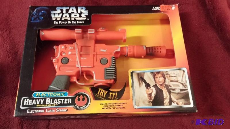 STAR WARS ELECTRONIC HEAVY BLASTER &quotHAN ...