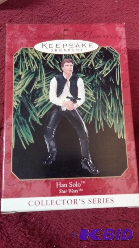 HALLMARK ORNAMENT 1999 HAN SOLO NEVER BEEN OP...