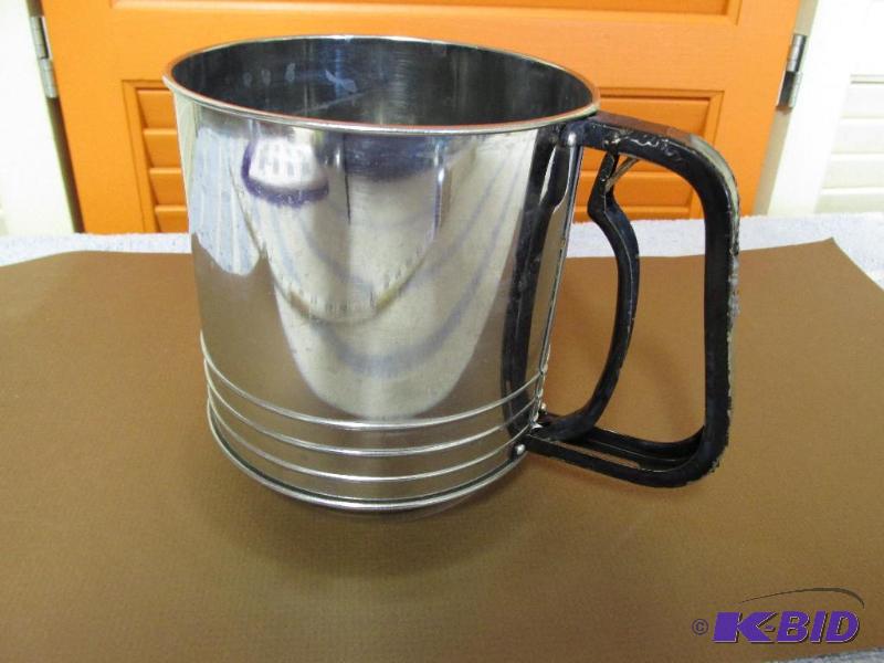 lot 110 image: Flour Sifter