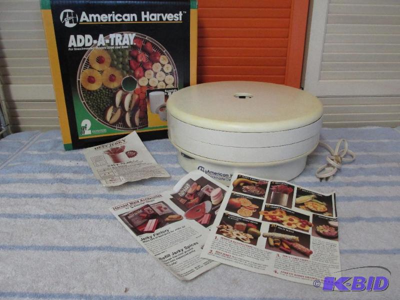 lot 111 image: American Harvest Food Dehydrator with 2 Extra Trays