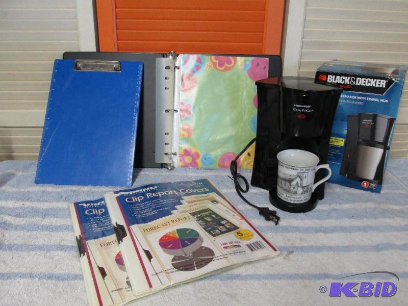 lot 113 image: Variety of Office Supplies, plus more