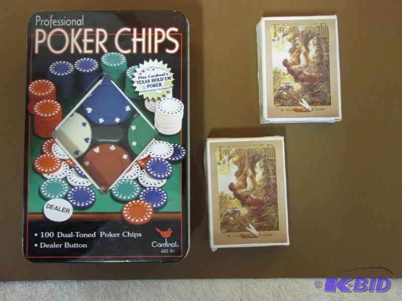 lot 114 image: Poker Chips