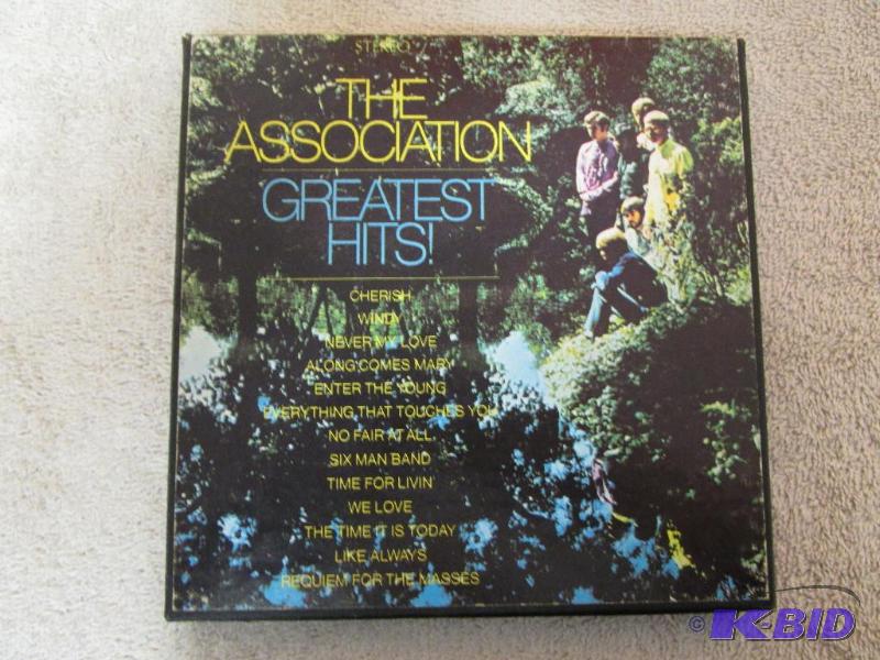 lot 27 image: Reel to Reel Tape - The Association - Greatest Hits