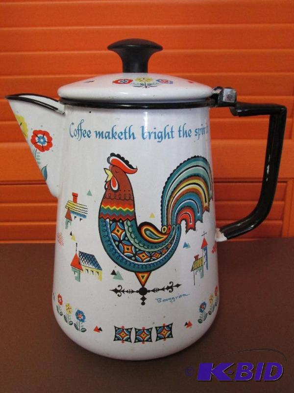 lot 51 image: Coffee Maketh Bright the Spirit